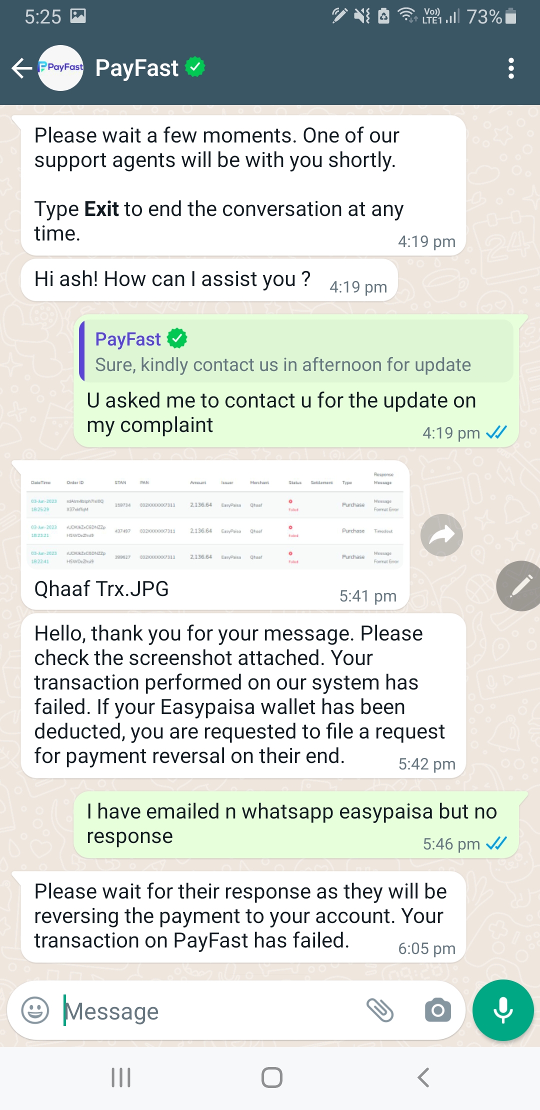 Easypaisa Complaints And Reviews Submit A Complaint